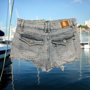 Project Rebel Distressed Denim Cut-Off Shorts Size 7